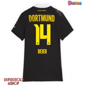 Borussia Dortmund Maximilian Beier #14 Udebanetrøje Dame 2026-27 Kort ærmer